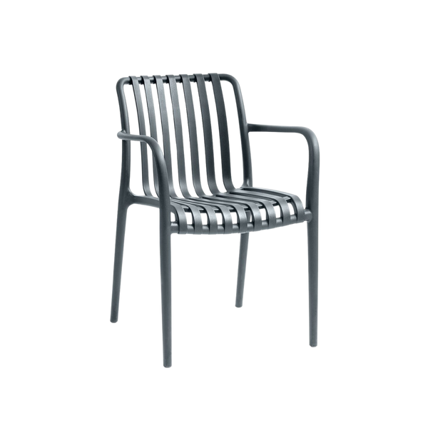 Paris Polypropylene Chair Charcoal