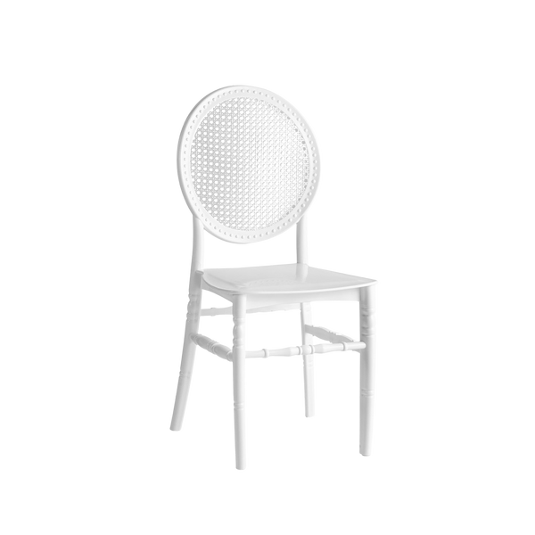 Chiavari Toy Stacking Polypropylene Chair White