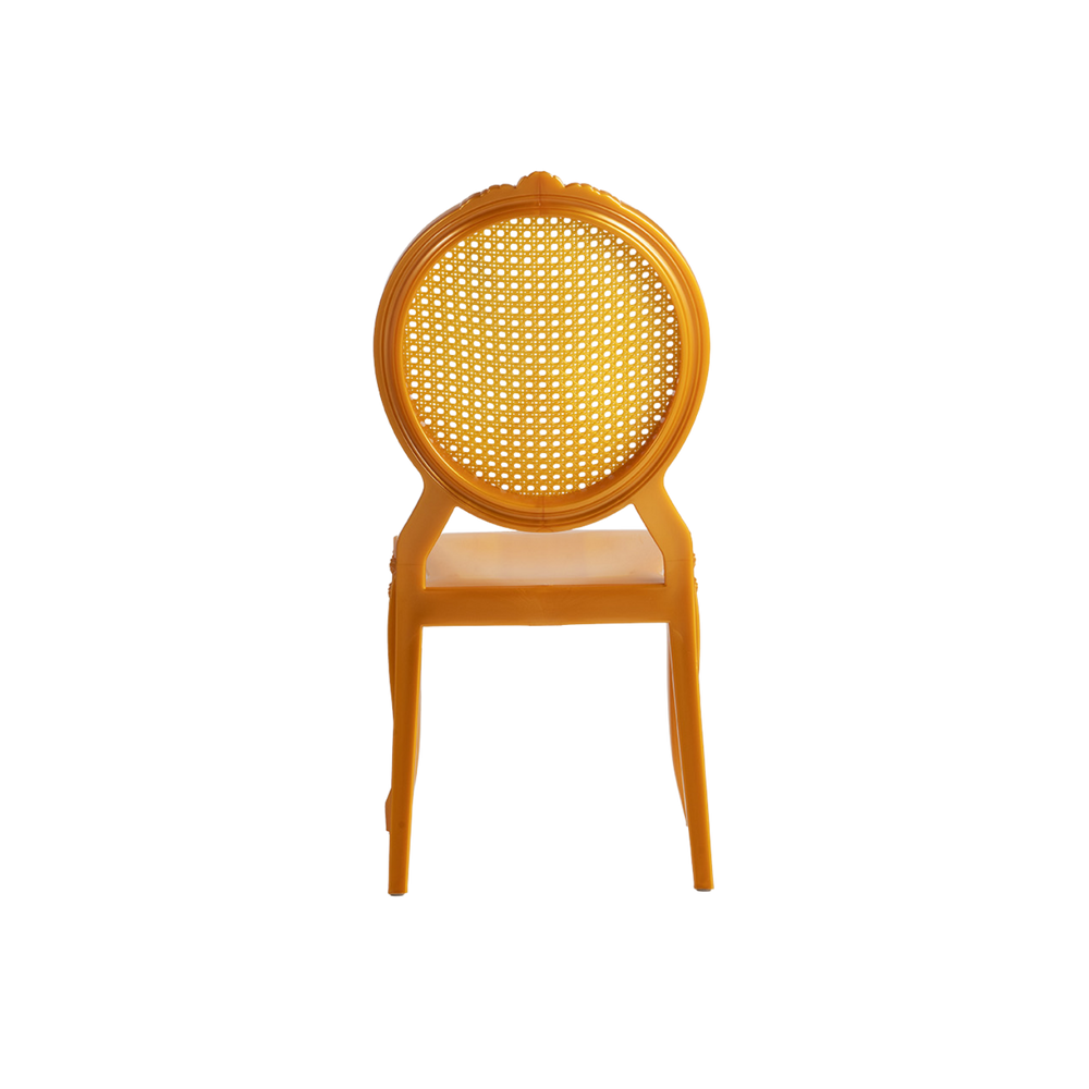 Chiavari Baron Stacking Polypropylene Chair Gold