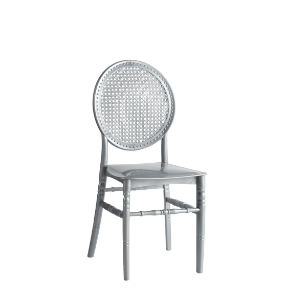 Chiavari Toy Stacking Polypropylene Chair Silver
