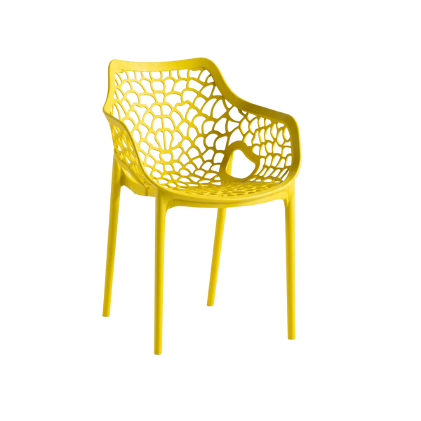 Viva Polypropylene Chair Yellow