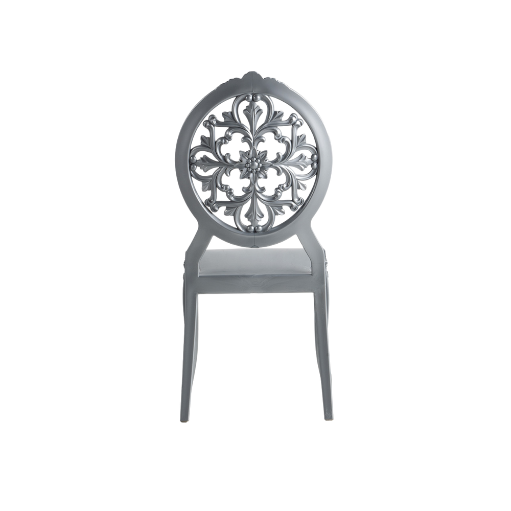 Chiavari Harmony Stacking Polypropylene Chair Silver