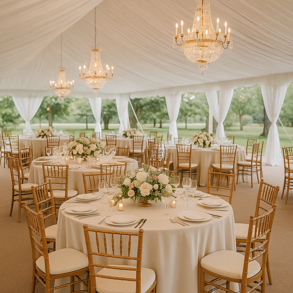 Round Folding Table – 180 cm