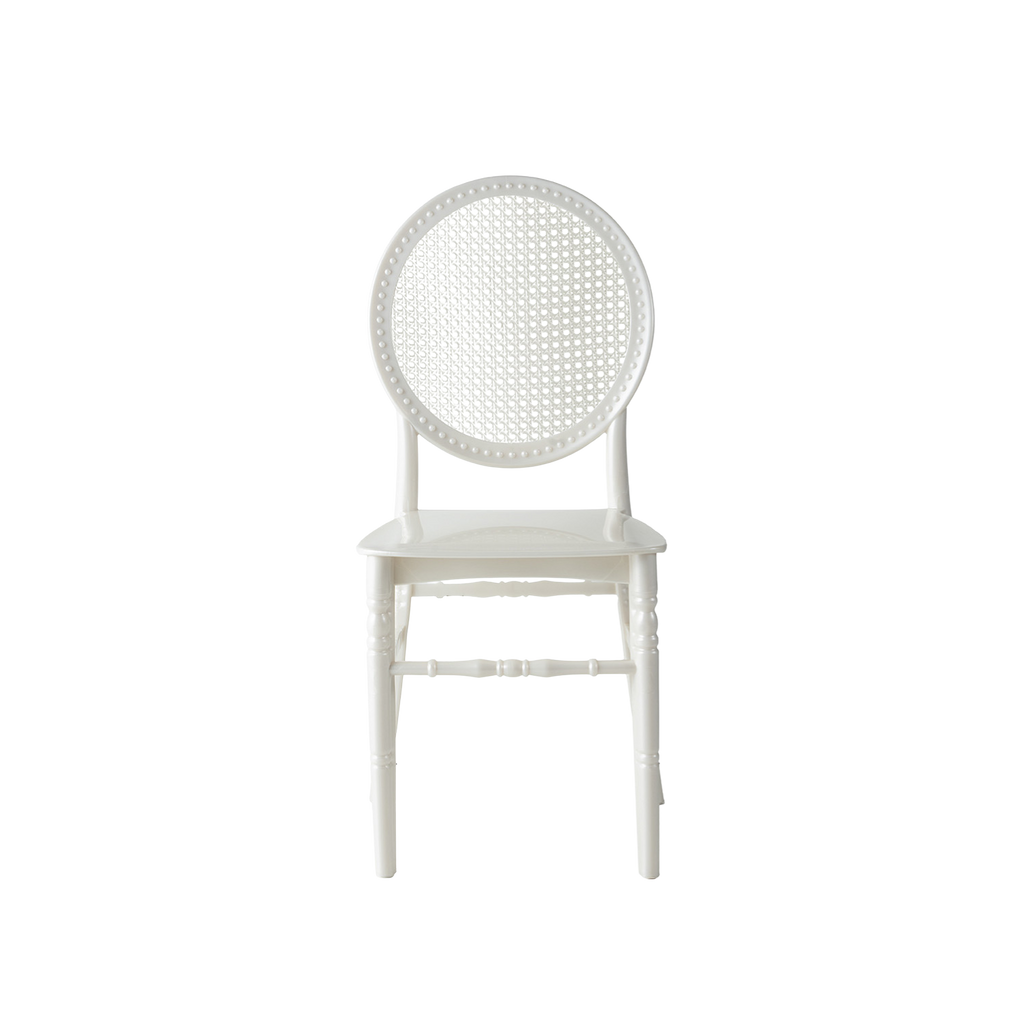 Chiavari Toy Stacking Polypropylene Chair Pearl