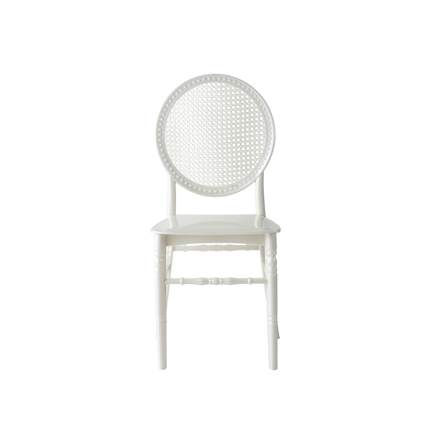 Chiavari Toy Stacking Polypropylene Chair Pearl