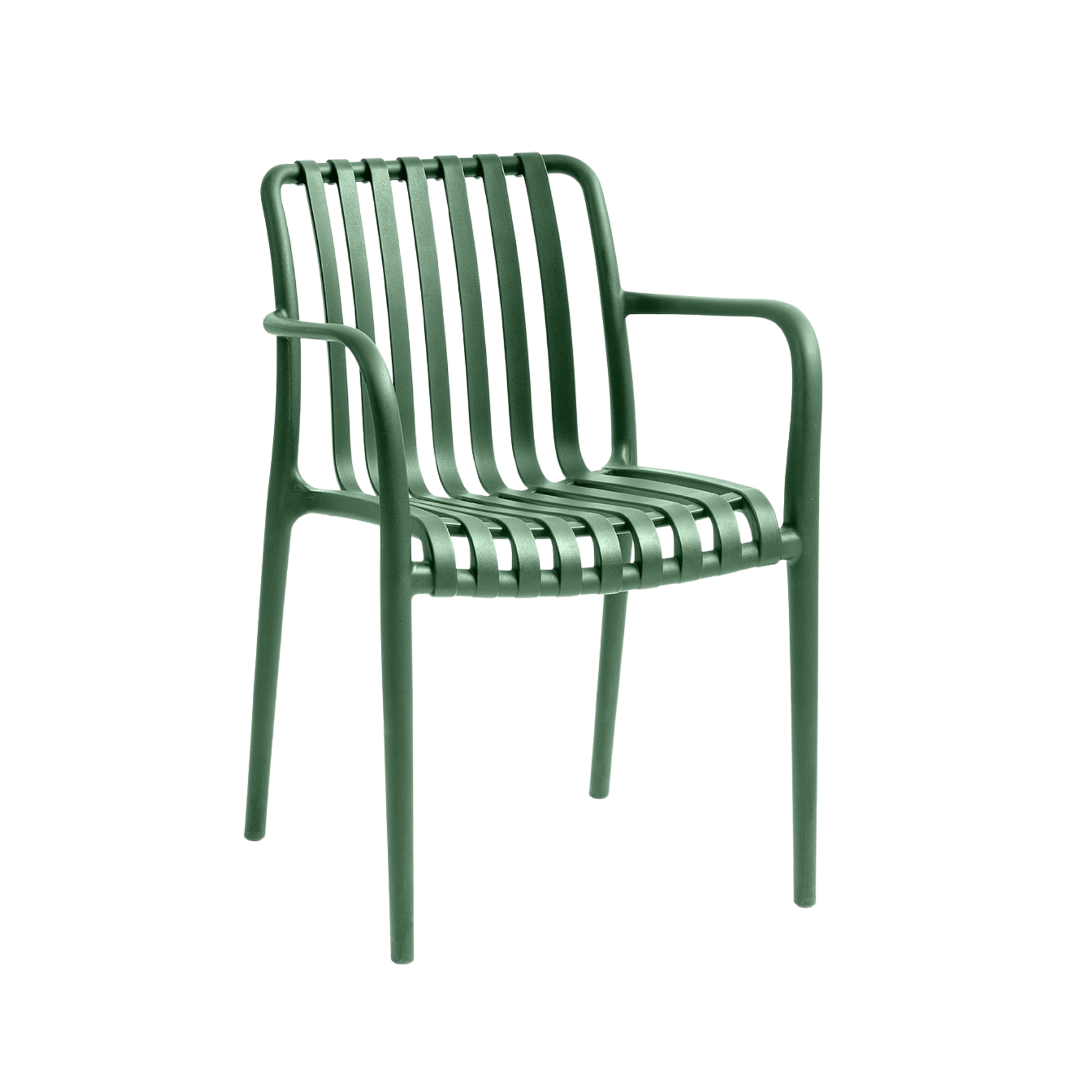 Paris Polypropylene Chair Sage Green – Stackable Outdoor Cafe Restaurant Hospitality Seating