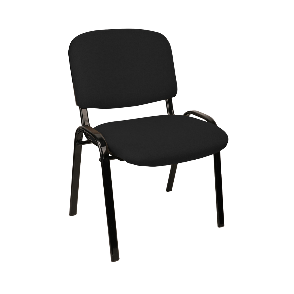 Conference Stacking Chair Black
