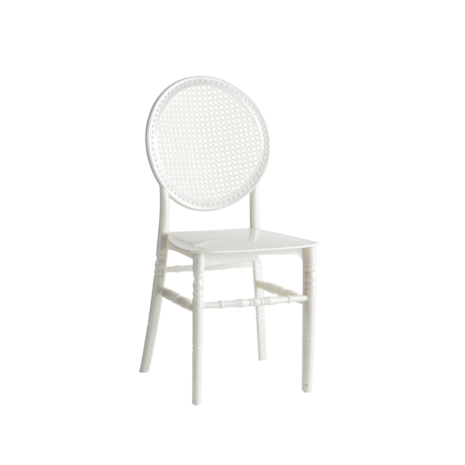 Chiavari Toy Stacking Polypropylene Chair Pearl
