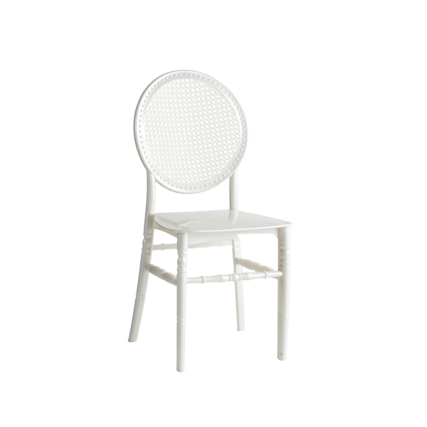 Chiavari Toy Stacking Polypropylene Chair Pearl