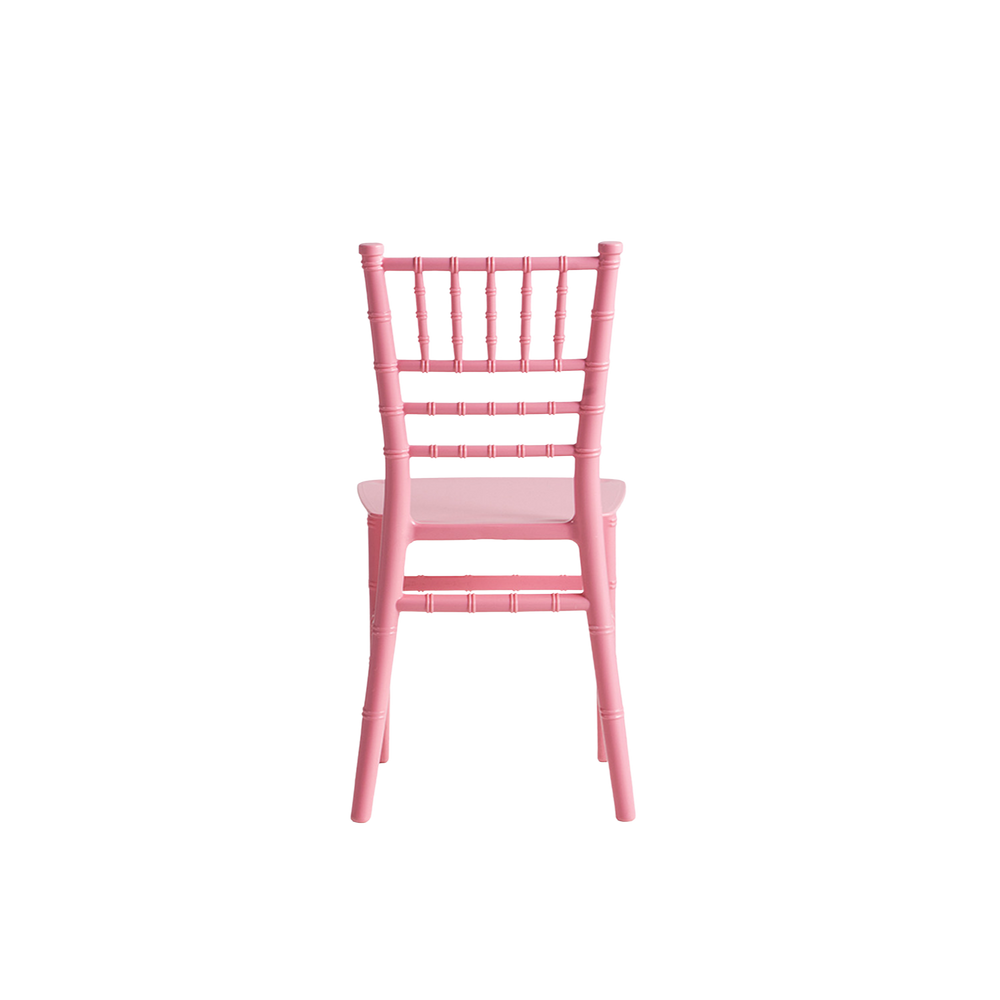 Chiavari Tiffany Kids Stacking Chair Polypropylene Pink