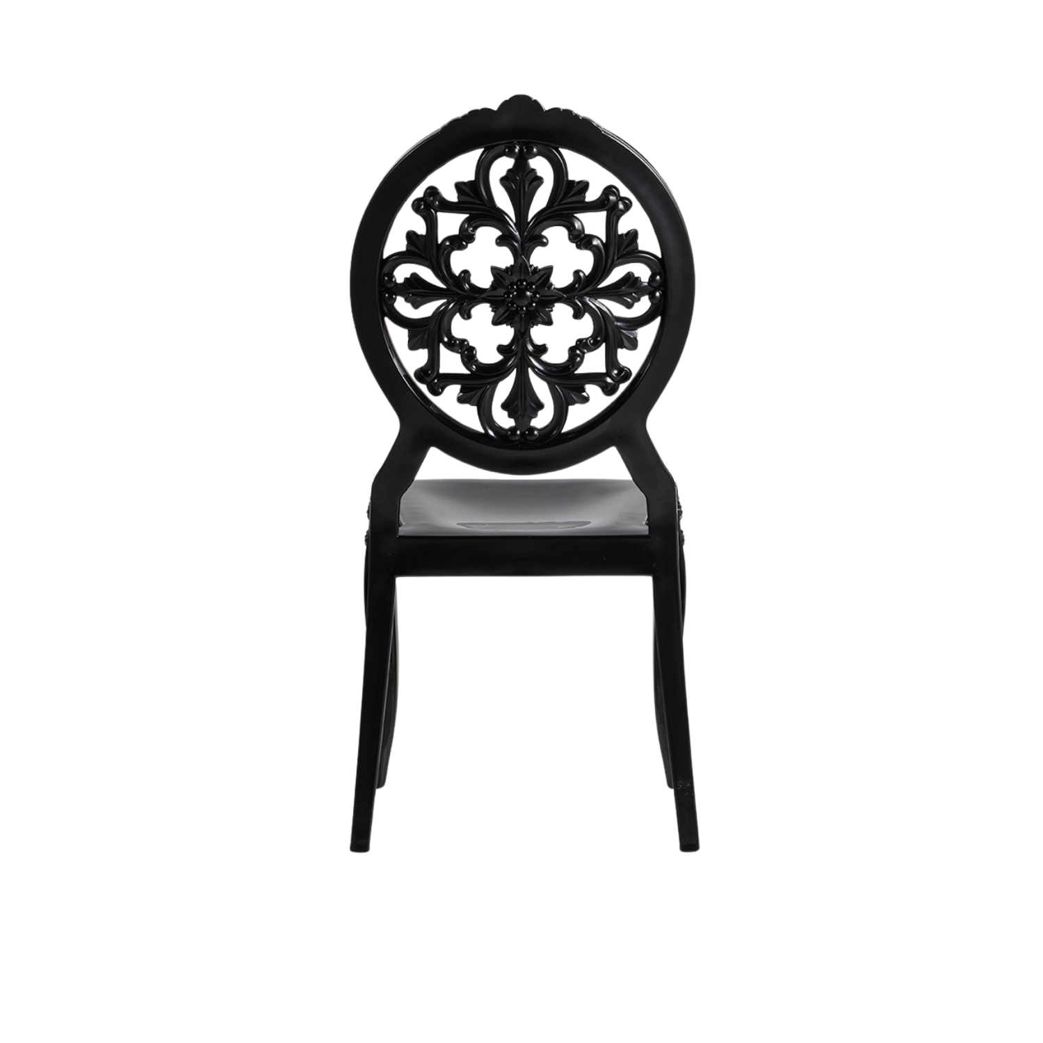 Chiavari Harmony Stacking Polypropylene Chair Black