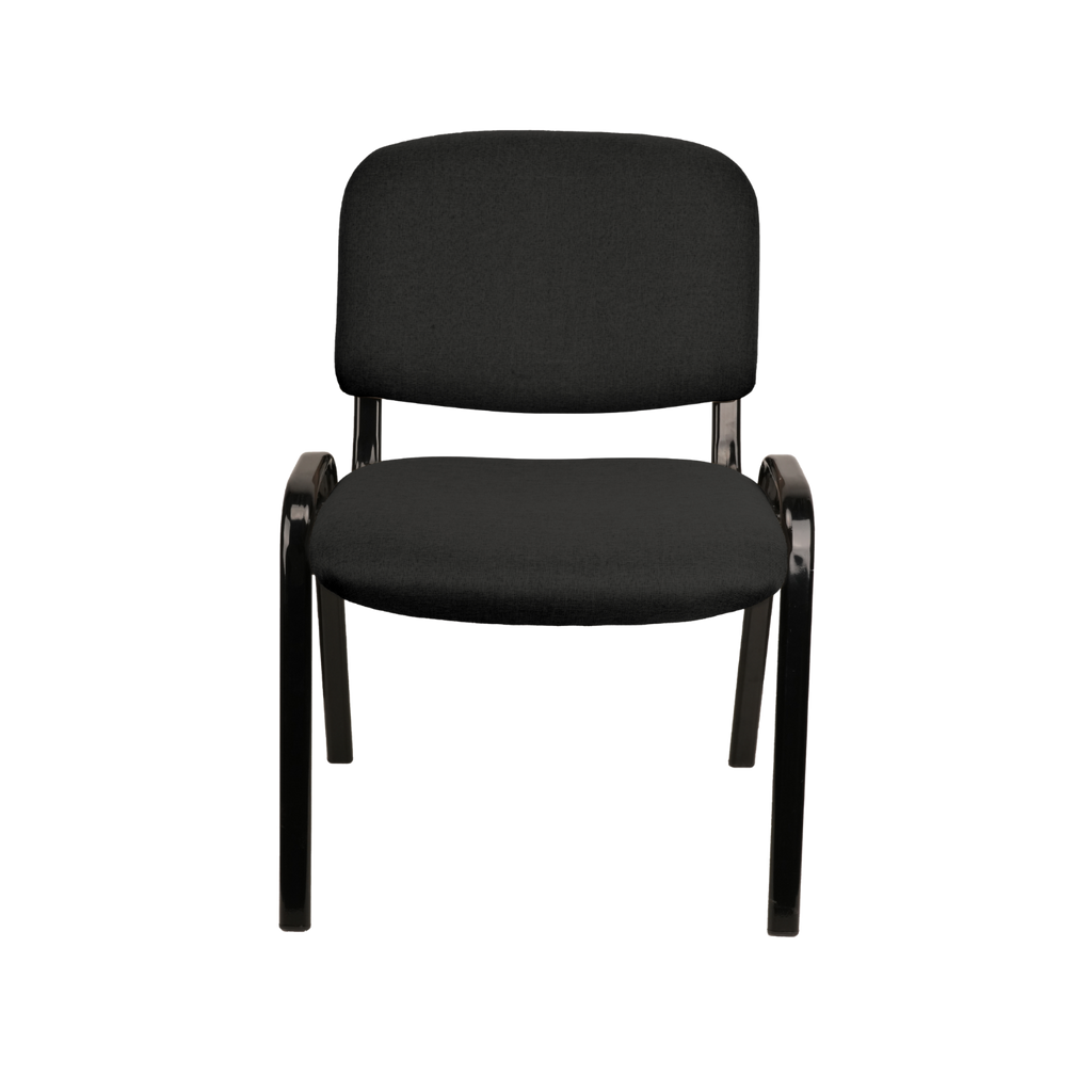 Conference Stacking Chair Black