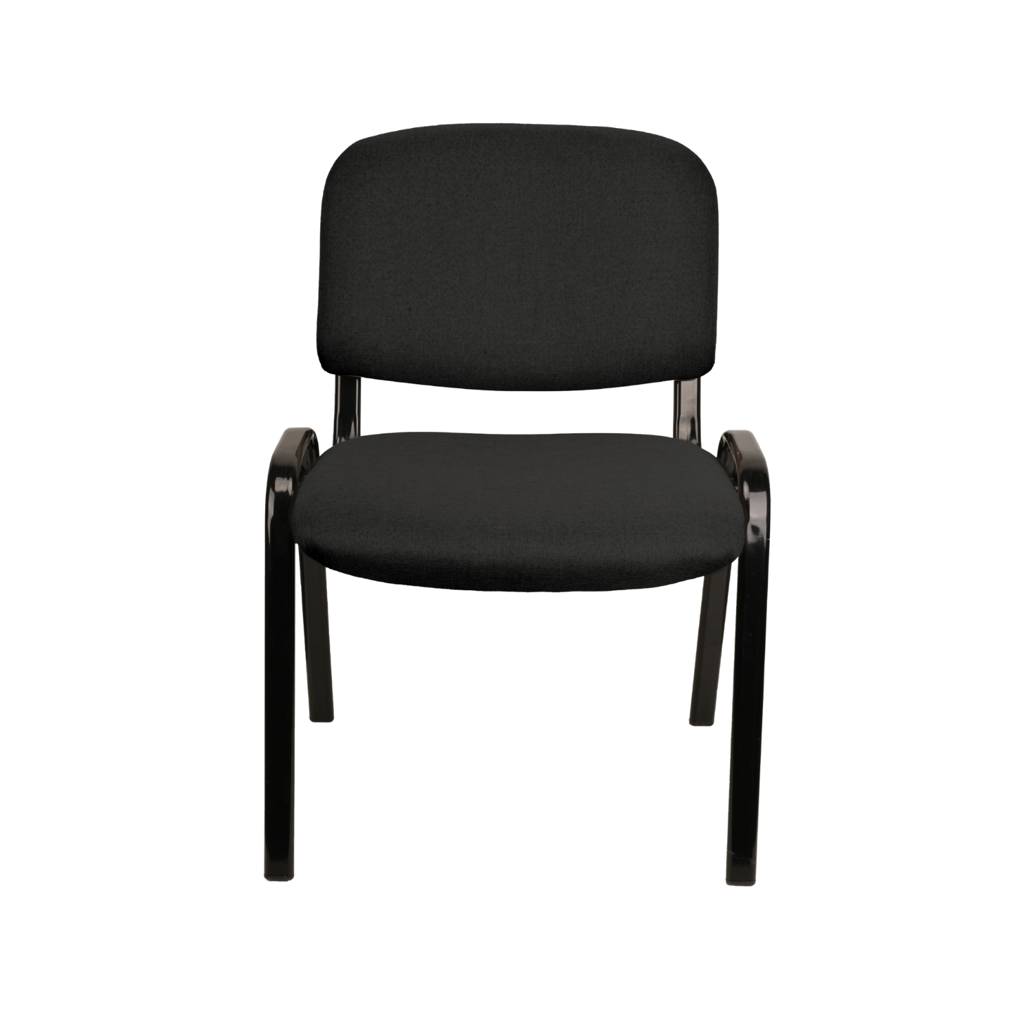 Conference Stacking Chair Black