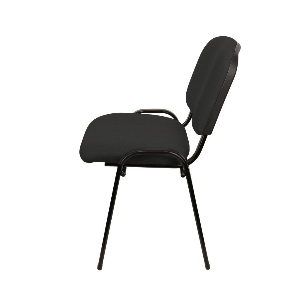 Conference Stacking Chair Black