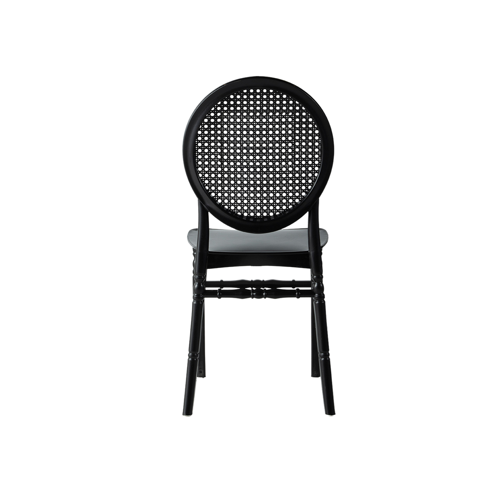 Chiavari Toy Stacking Polypropylene Chair Black