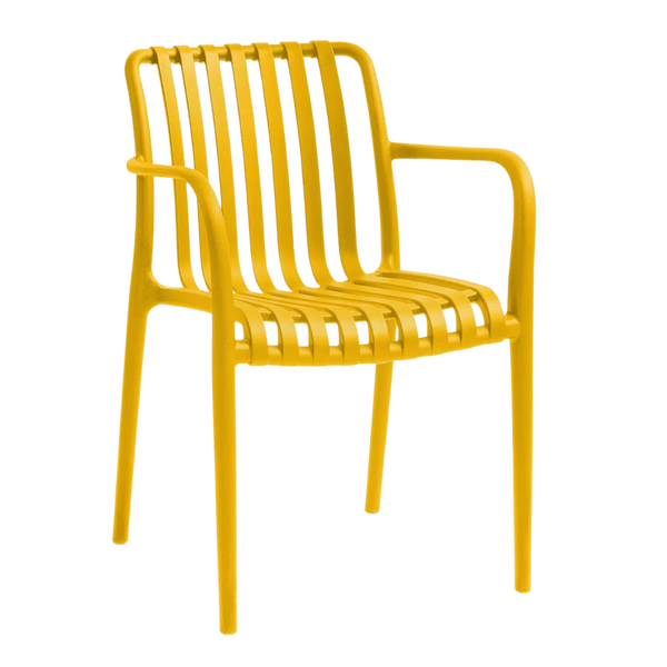 Paris Polypropylene Chair Yellow