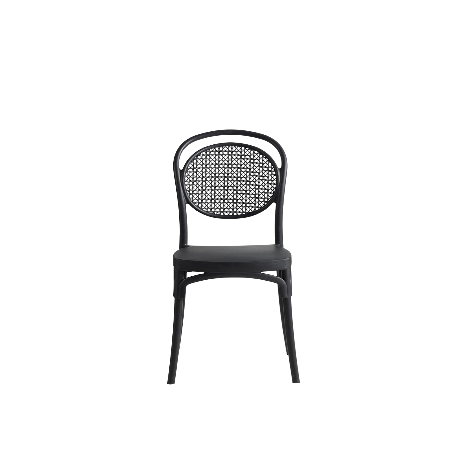 Sera Caffe/Bistro Polypropylene Stacking Chair Antracit