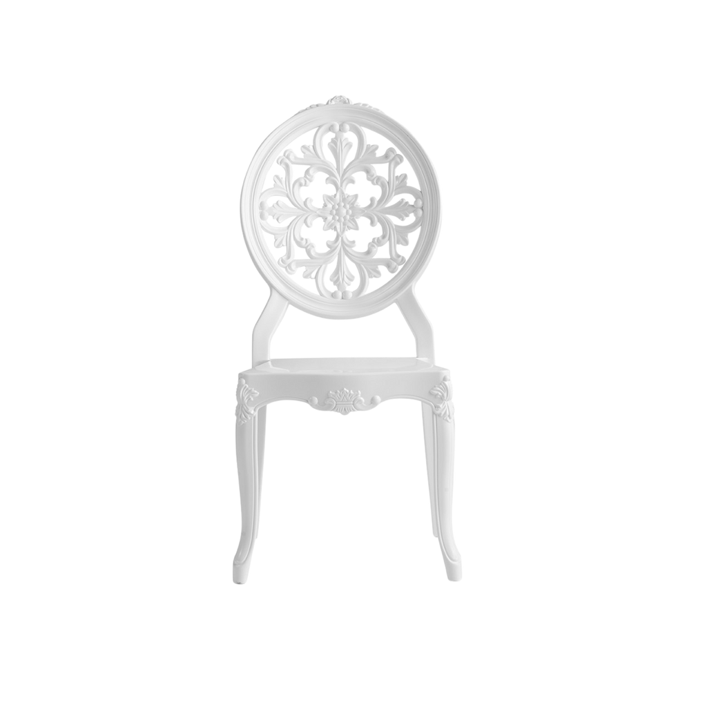 Chiavari Harmony Stacking Polypropylene Chair White