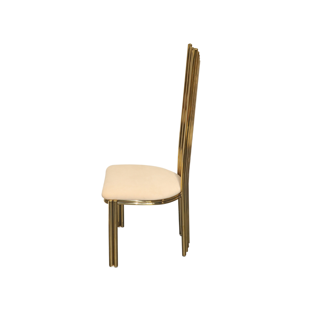 Verto Plus Premium Inox Chair Gold