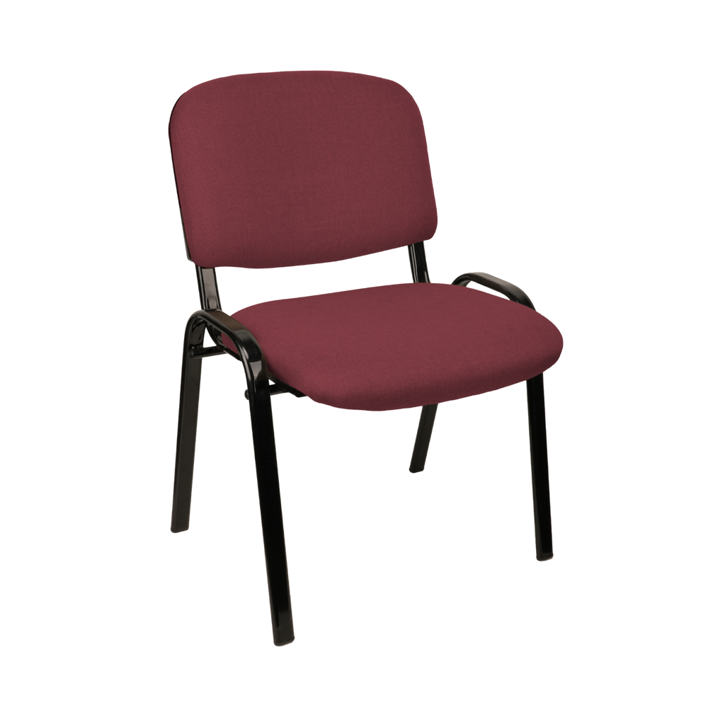 Conference Stacking Chair Burgundy