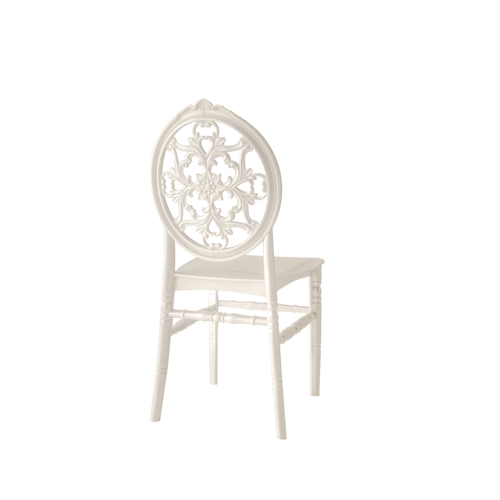 Pearl Chiavari Nozze Chair – Stackable, Elegant Seating for Weddings & Events