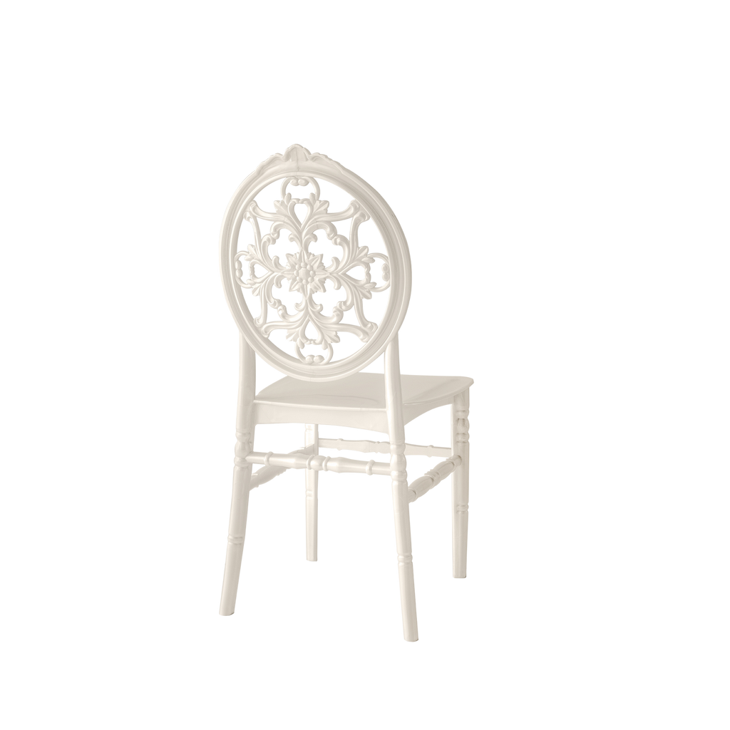 Pearl Chiavari Nozze Chair – Stackable, Elegant Seating for Weddings & Events