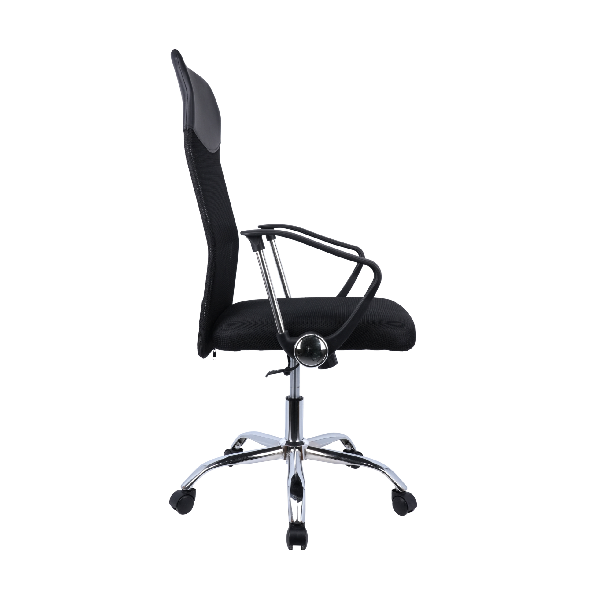 Swivel Desk Chair with Armrests, Adjustable Height & Breathable Back