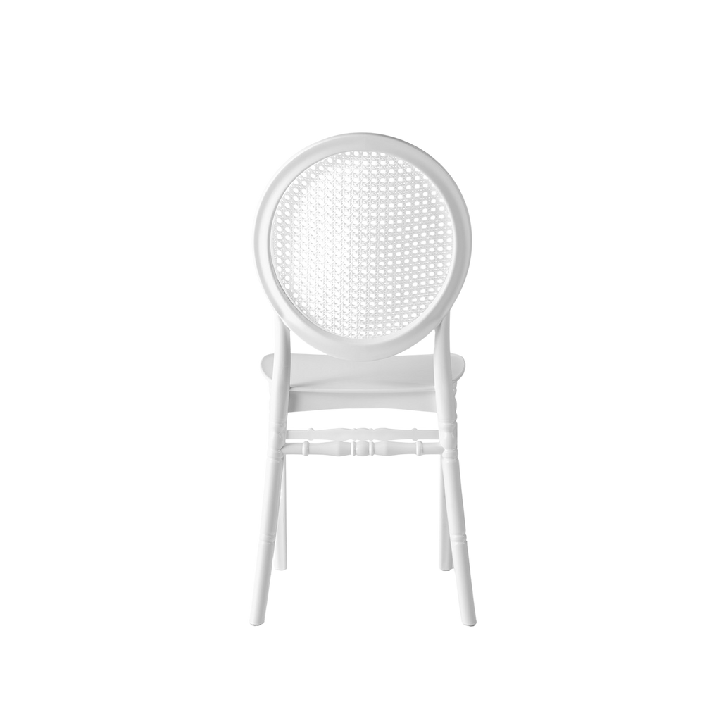Chiavari Toy Stacking Polypropylene Chair White