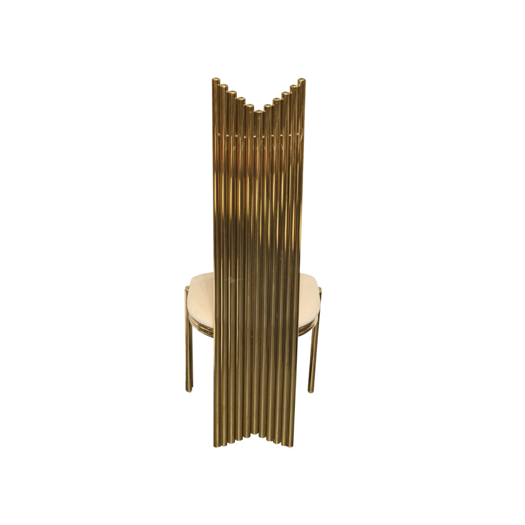 Verto Plus Premium Inox Chair Gold