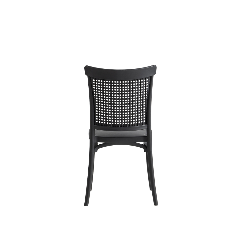 Lima Caffe/Bistro Polypropylene Stacking Chair Antracit