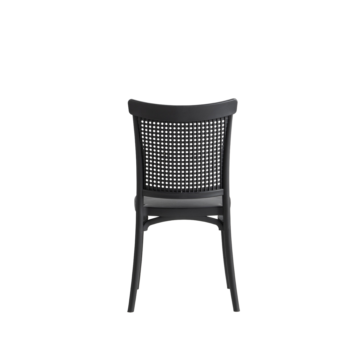Lima Caffe/Bistro Polypropylene Stacking Chair Antracit