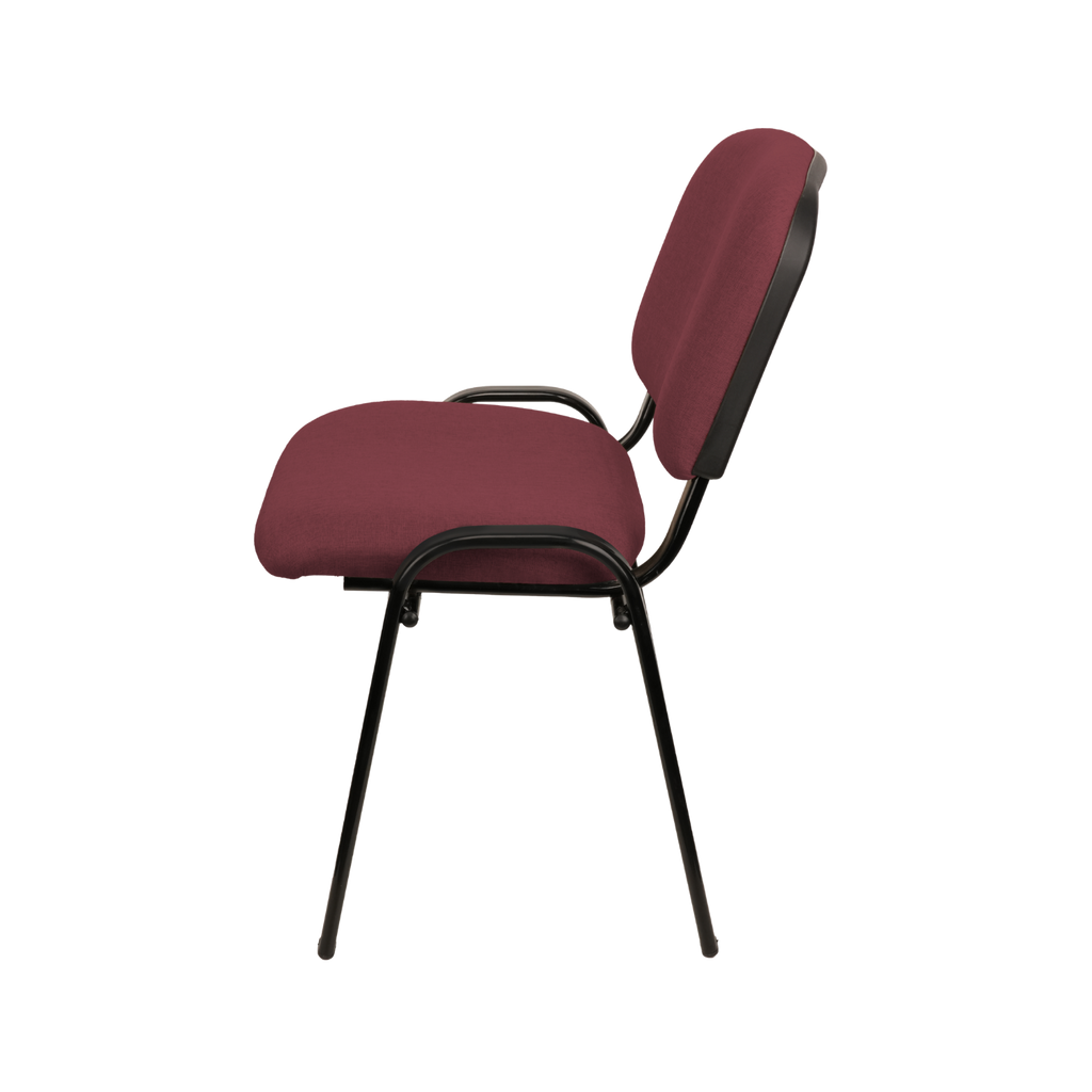 Conference Stacking Chair Burgundy