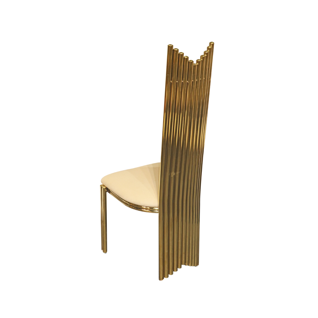 Verto Plus Premium Inox Chair Gold