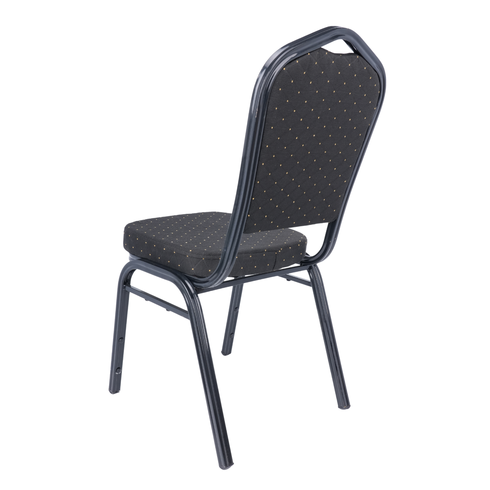 Premium Banquet Stacking Chair Full Black