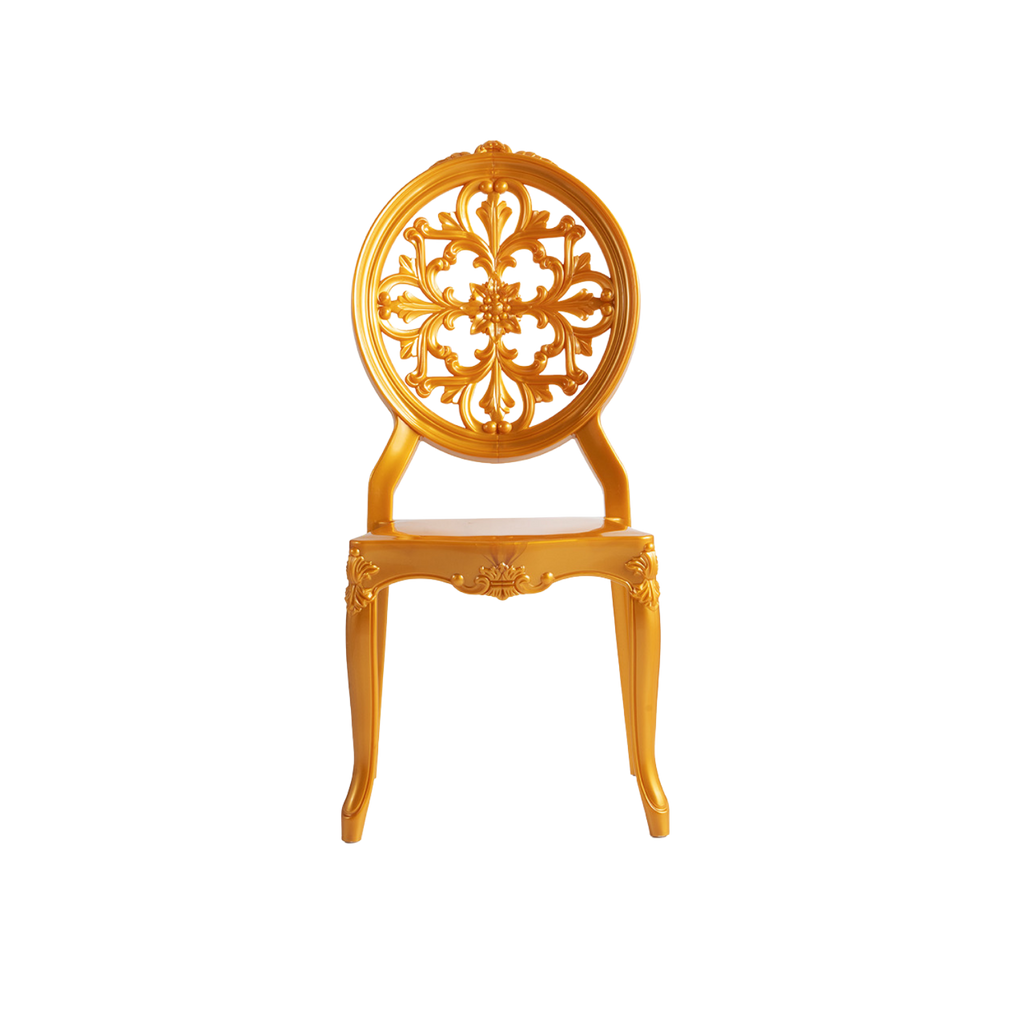 Chiavari Harmony Stacking Polypropylene Chair Gold