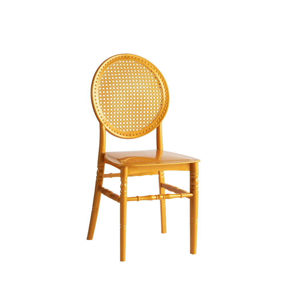 Chiavari Toy Stacking Polypropylene Chair Gold