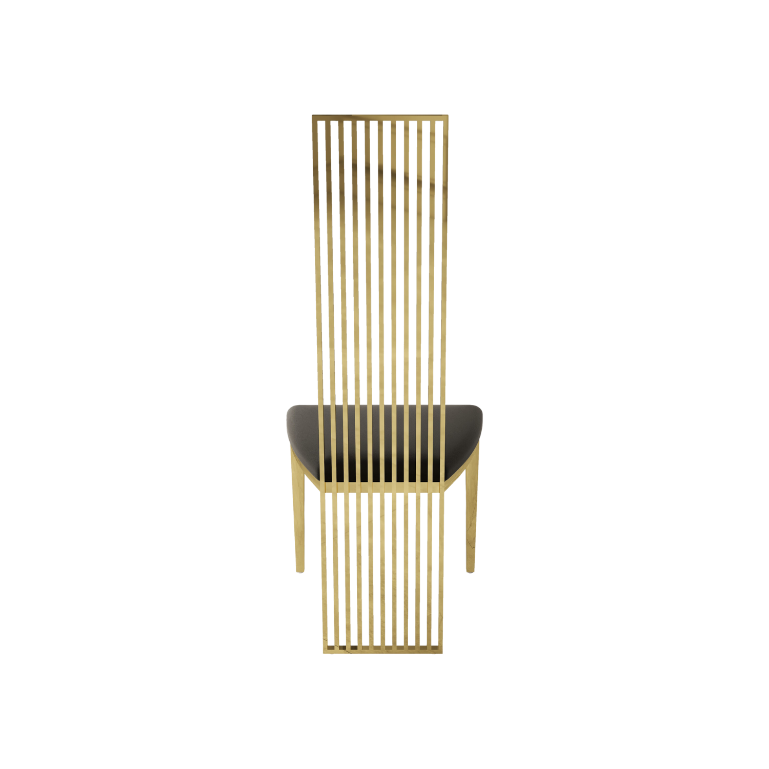 Verto Premium Inox High Back Chair Gold