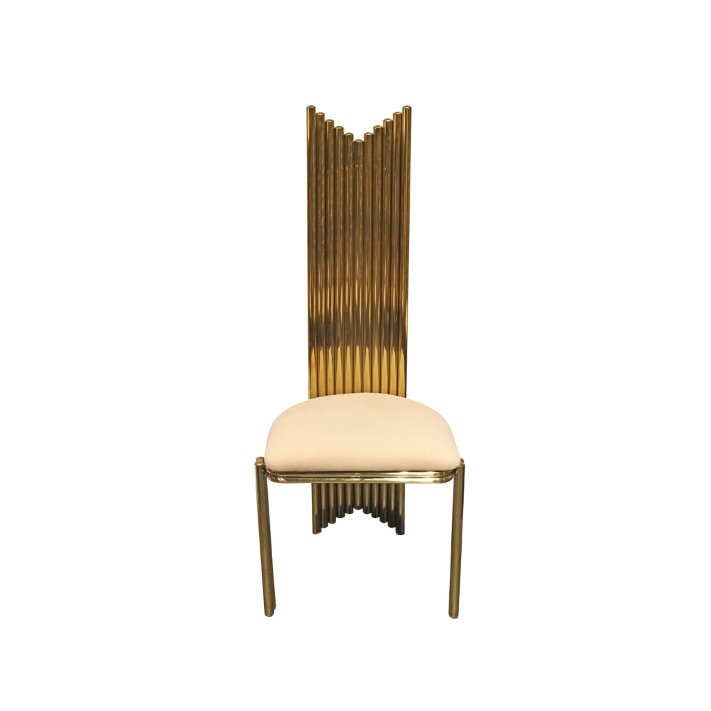 Verto Plus Premium Inox Chair Gold