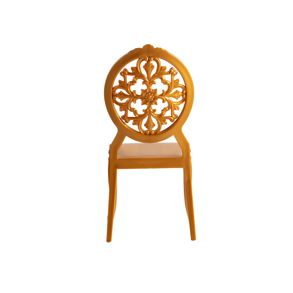 Chiavari Harmony Stacking Polypropylene Chair Gold