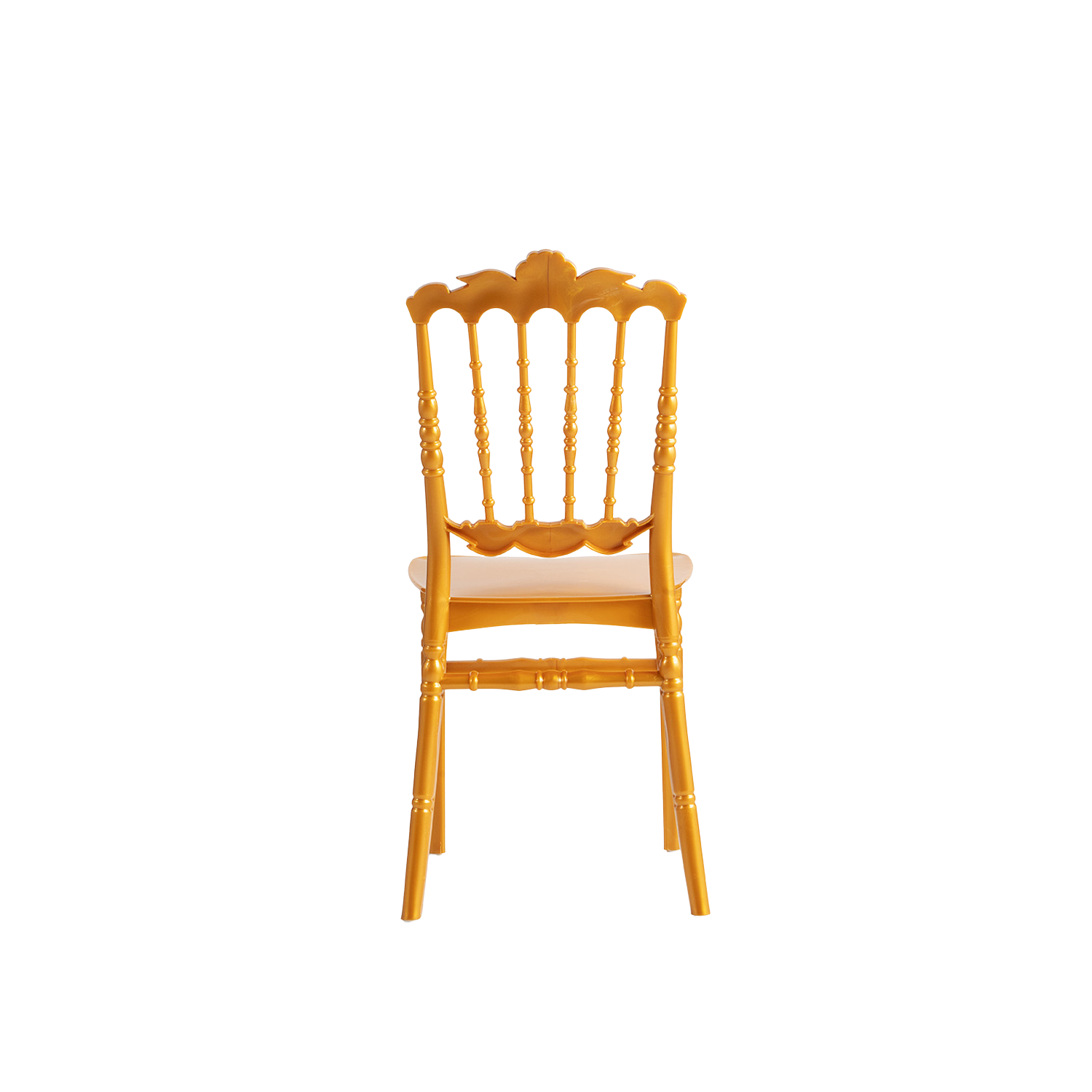 Chiavari Lepo Stacking Polypropylene Chair Gold