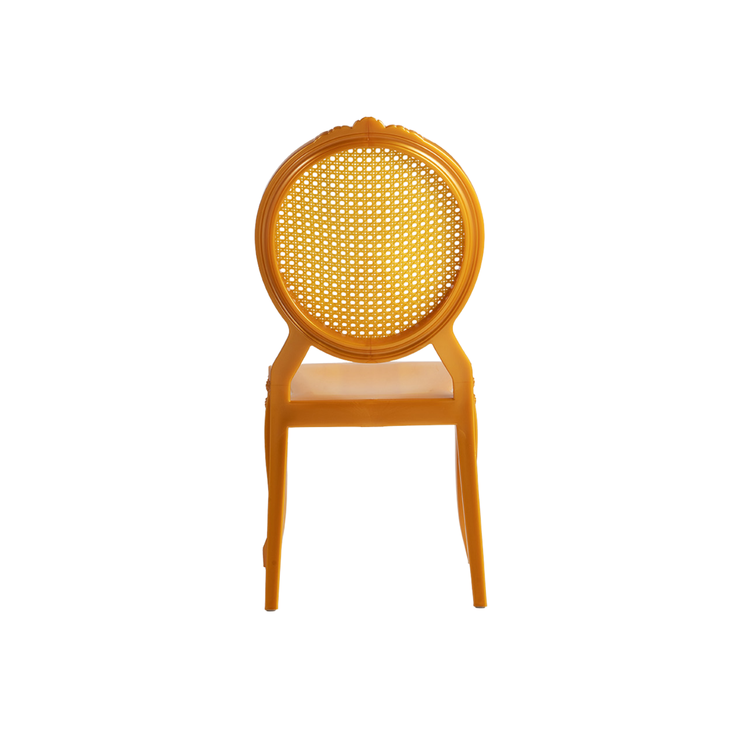 Chiavari Baron Stacking Polypropylene Chair Gold
