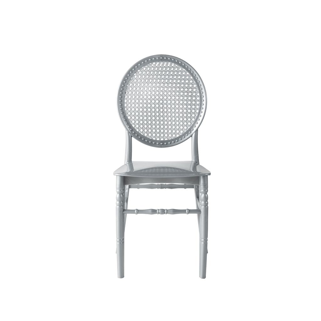 Chiavari Toy Stacking Polypropylene Chair Silver