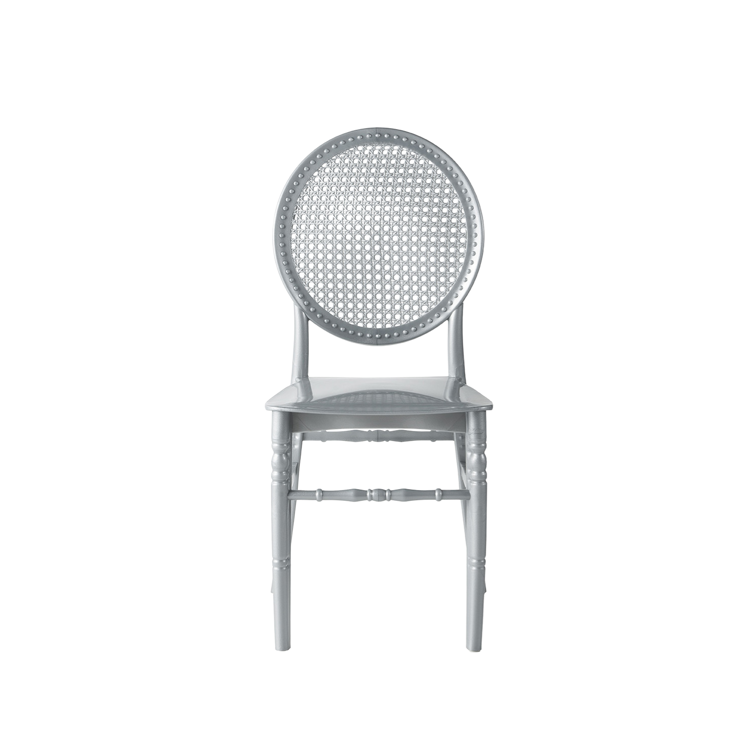 Chiavari Toy Stacking Polypropylene Chair Silver