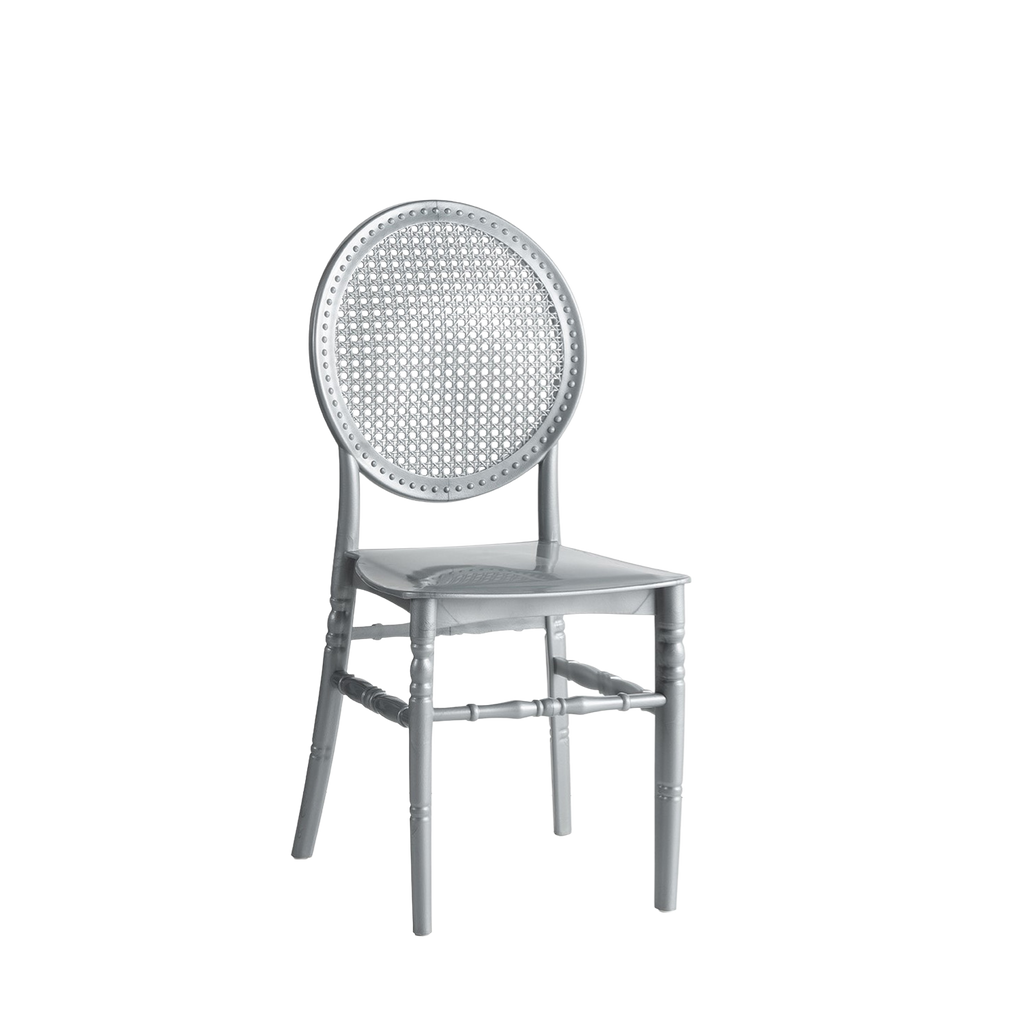 Chiavari Toy Stacking Polypropylene Chair Silver