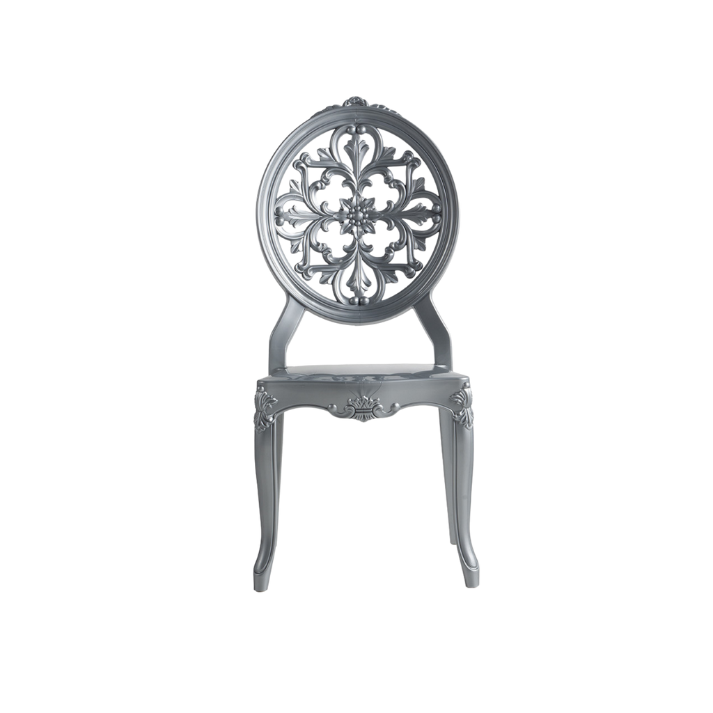 Chiavari Harmony Stacking Polypropylene Chair Silver