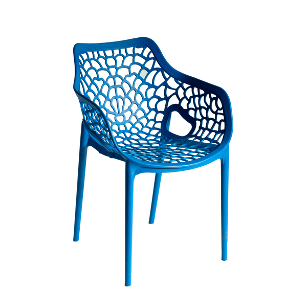 Viva Polypropylene Chair Blue