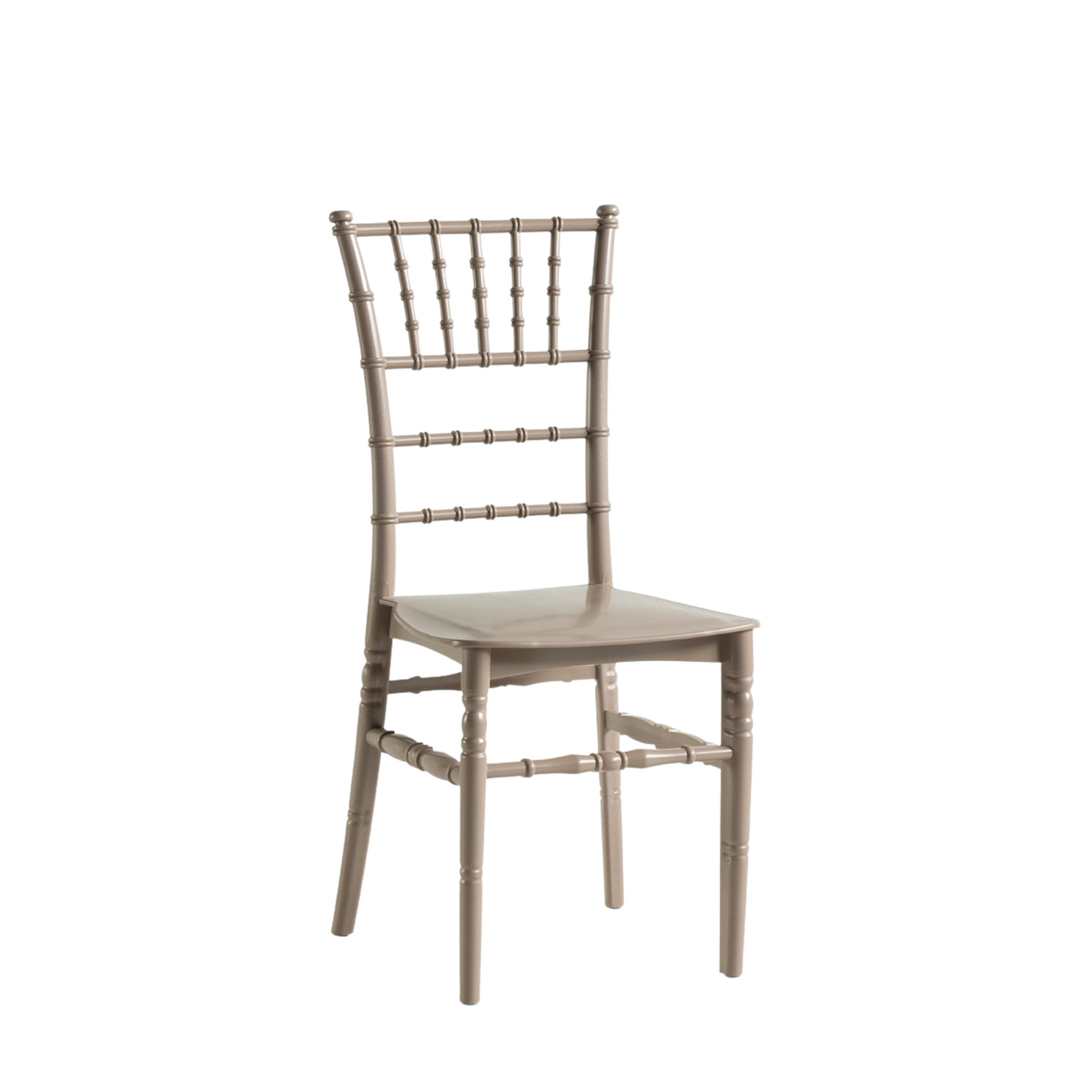 Chiavari Tiffany Polypropylene Stacking Chair Limewash
