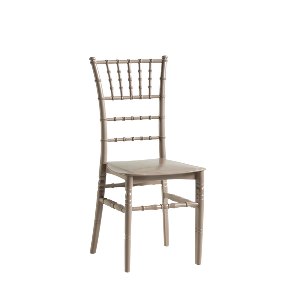 Chiavari Tiffany Polypropylene Stacking Chair Limewash