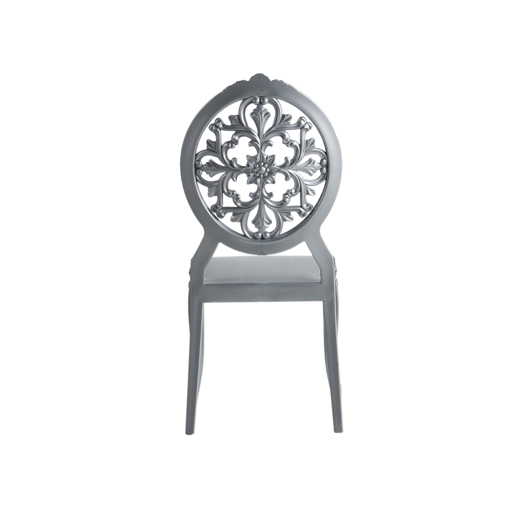 Chiavari Harmony Stacking Polypropylene Chair Silver