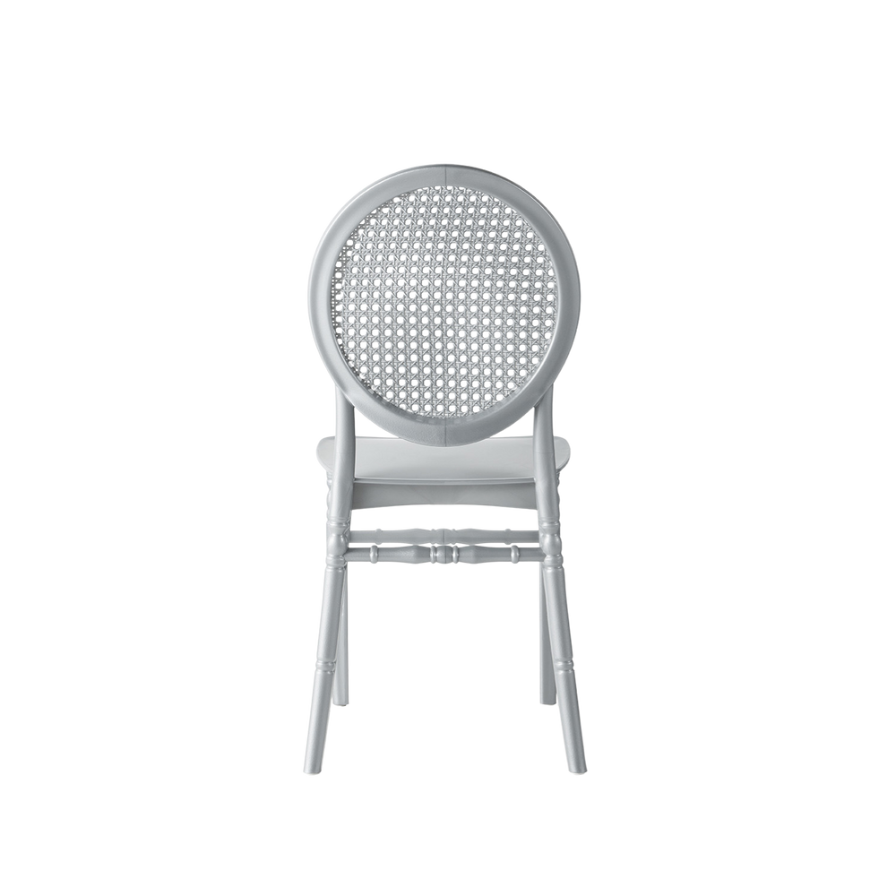 Chiavari Toy Stacking Polypropylene Chair Silver